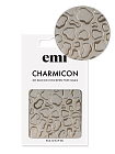 Charmicon 3D Silicone Stickers №238 Золотые разводы